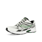Saucony Ride Millennium White / Green Low Top Sneakers  Close Up | Overkill