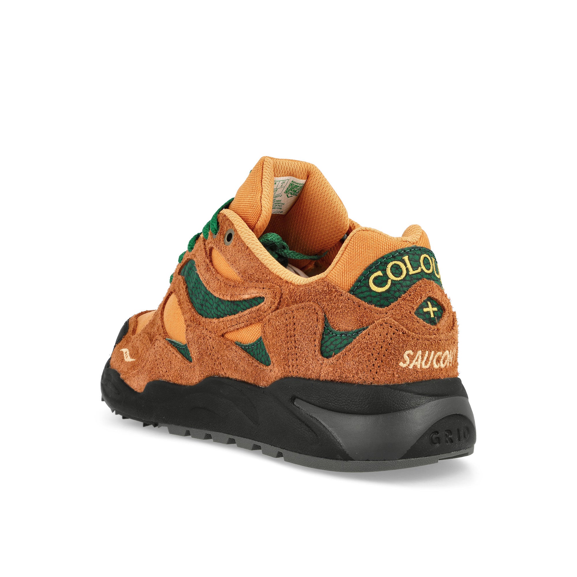 Saucony Colour Plus Companie x Saucony Grid Shadow 2 Forest Wander Marron Low Top Sneakers  Material | Overkill