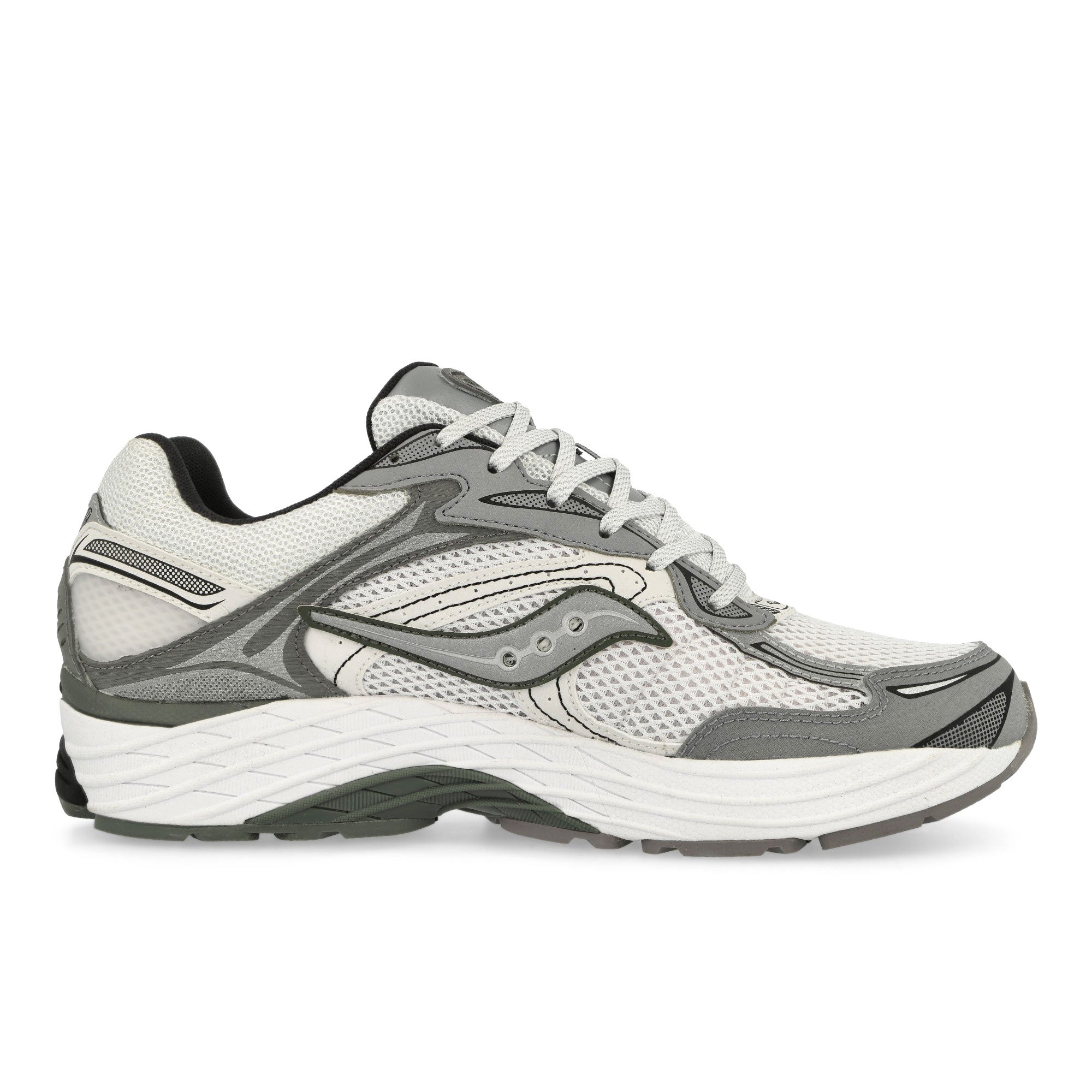 Saucony Progrid Omni 9 White / Multi Low Top Sneakers  Silhouette | Overkill