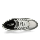 Saucony Progrid Omni 9 White / Multi Low Top Sneakers  Detailfoto | Overkill