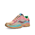 Saucony Progrid Omni 9 Tan / Pink Low Top Sneakers  Close Up | Overkill