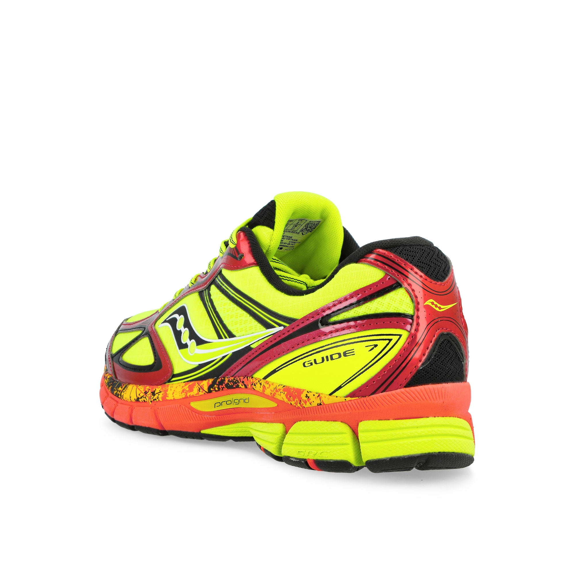 Saucony ProGrid Guide 7 Canary Low Top Sneakers S70995-1 Material | Overkill
