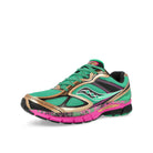 Saucony ProGrid Guide 7 Green / Bronze Low Top Sneakers S70995-3 Close-up | Overkill
