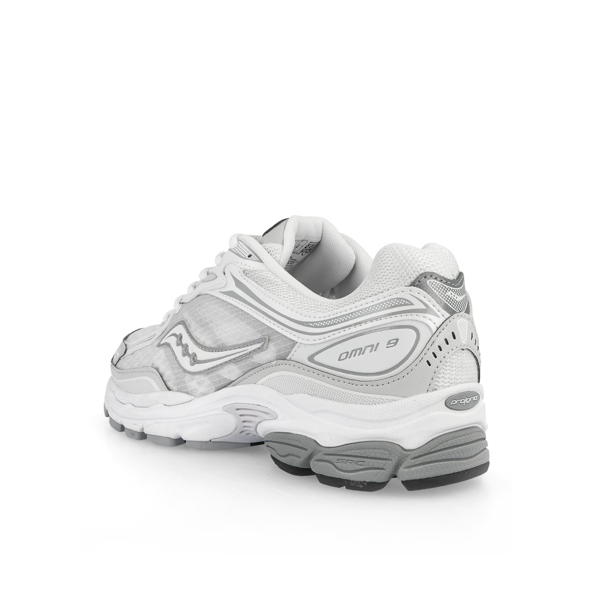 Saucony ProGrid Omni 9 White / Grey Sneaker S71004-4 Material | Overkill
