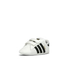 adidas Superstar Crib Footwear White / Core Black / Footwear White Low Top Sneakers S79916 Close-up | Overkill
