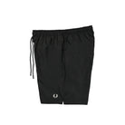 Fred Perry Classic Swimshort Black Swimwear Close-up | Overkill
