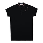 Fred Perry Amy Winehouse Foundation x Fred Perry Tipped Pique Dress Black Dresses SD6542-102 | Overkill