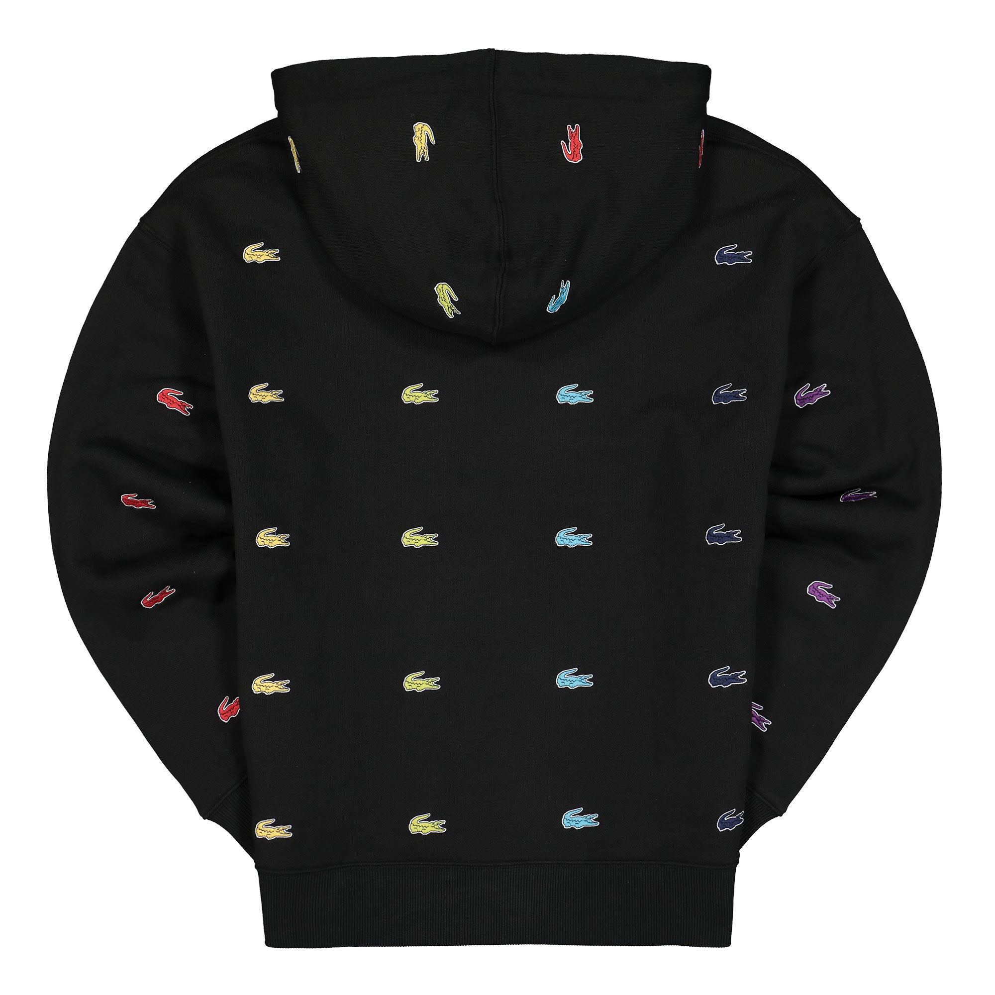 Lacoste Chinatown Market x Lacoste Hoodie Black Hoodies Material | Overkill