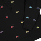 Lacoste Chinatown Market x Lacoste Hoodie Black Hoodies Detailfoto | Overkill