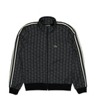 Lacoste Paris Jacquard Monogram Track Jacket Black Graphite Track Jackets SH1368-00 4PC | Overkill
