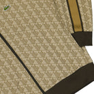 Lacoste Paris Jacquard Monogram Track Jacket Beige / Brown Track Jackets SH1368-00 6lR Detail View 1 | Overkill