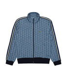 Lacoste Paris Jacquard Monogram Track Jacket Navy Blue Track Jackets SH1368-00 I8K | Overkill