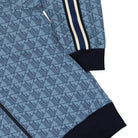 Lacoste Paris Jacquard Monogram Track Jacket Navy Blue Track Jackets Detailfoto | Overkill
