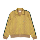 Lacoste Paris Jacquard Monogram Track Jacket Marron / Jaune Track Jackets SH1368-00 QIB | Overkill