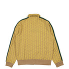 Lacoste Paris Jacquard Monogram Track Jacket Marron / Jaune Track Jackets Material | Overkill