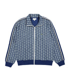 Lacoste Paris Jacquard Monogram Track Jacket Bleu Marine / Blanc Track Jackets SH1368-00 QIE | Overkill