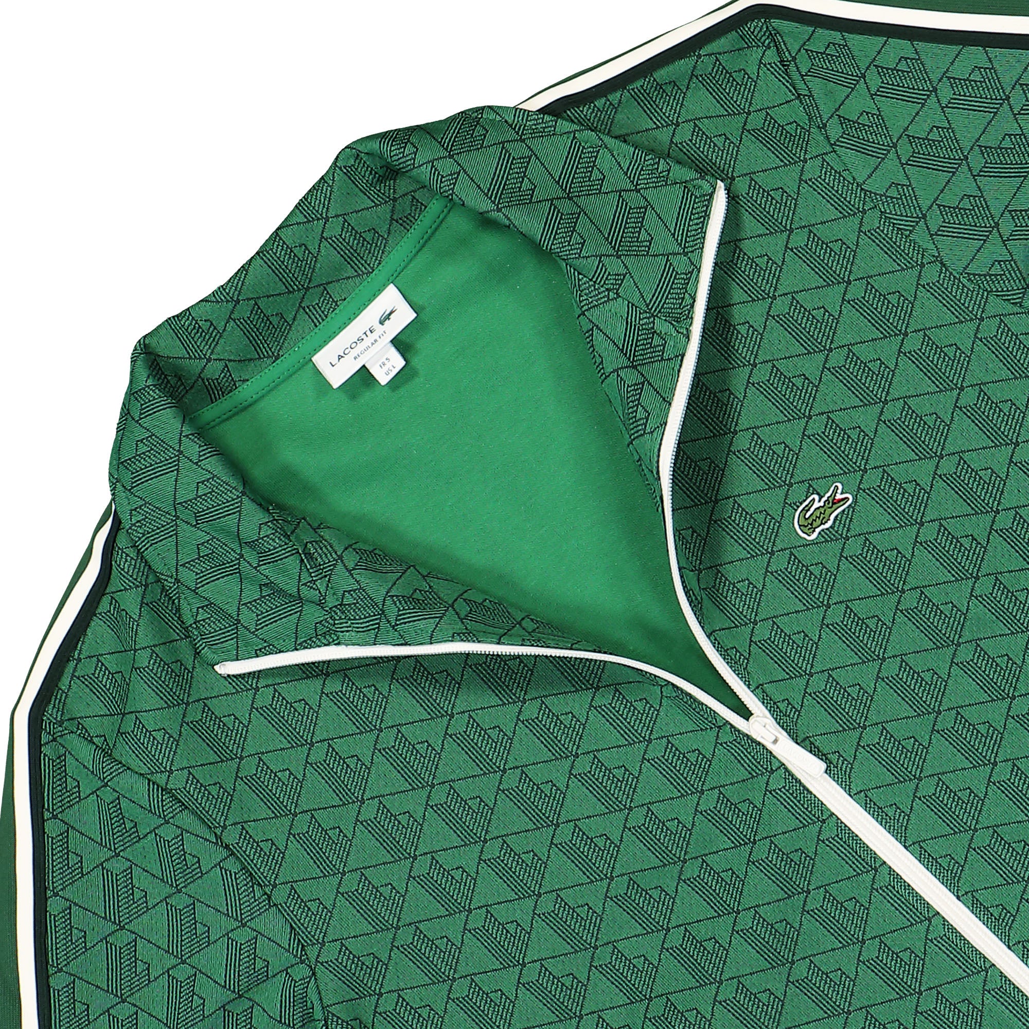 Lacoste Paris Jacquard Monogram Track Jacket SH1368-00 QIJ | OVERKILL