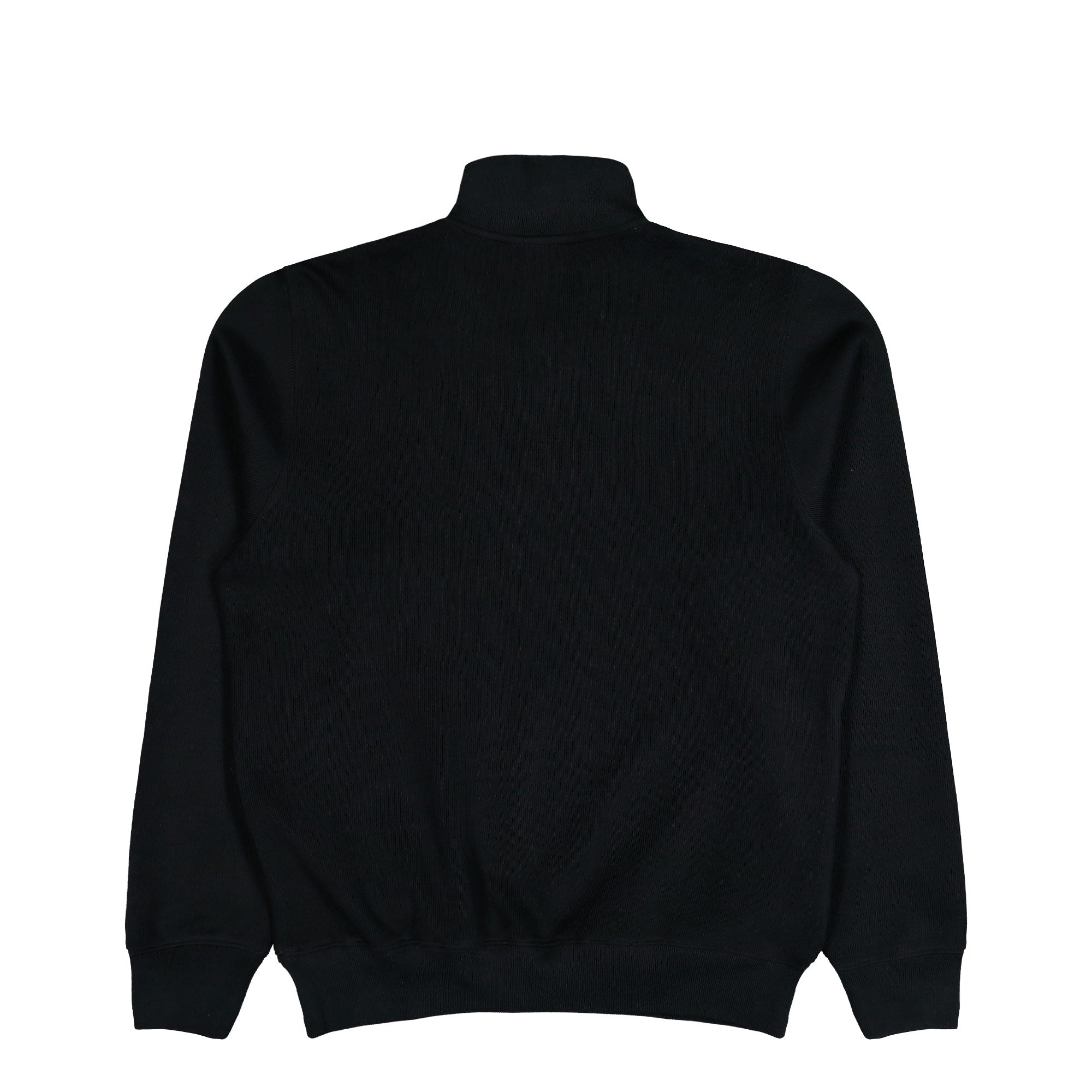 Lacoste High Neck Zipped Sweatshirt Black Sweatshirts SH1927-00 031 Close-up | Overkill