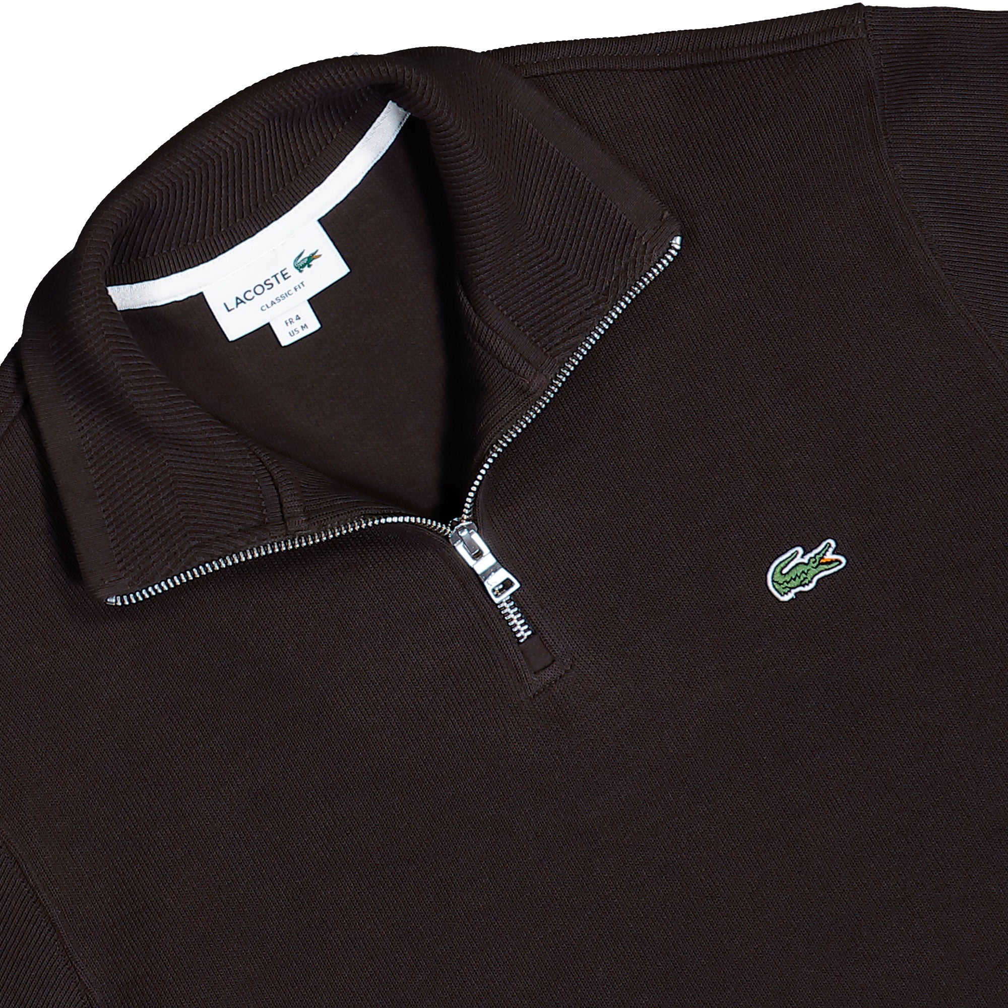 Lacoste High Neck Zipped Sweatshirt SH1927-00 3LA | OVERKILL