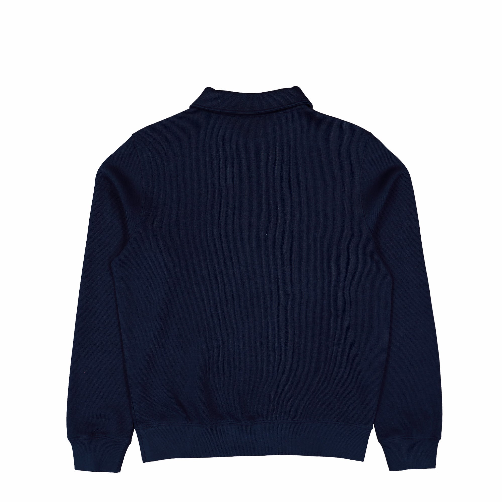 Lacoste Polo Sweatshirt Midnight Blue Longsleeves SH5781-00 166 Close-up | Overkill
