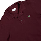 Lacoste Polo Sweatshirt Dark Burgundy Longsleeves SH5781-00 3KE Detailfoto | Overkill
