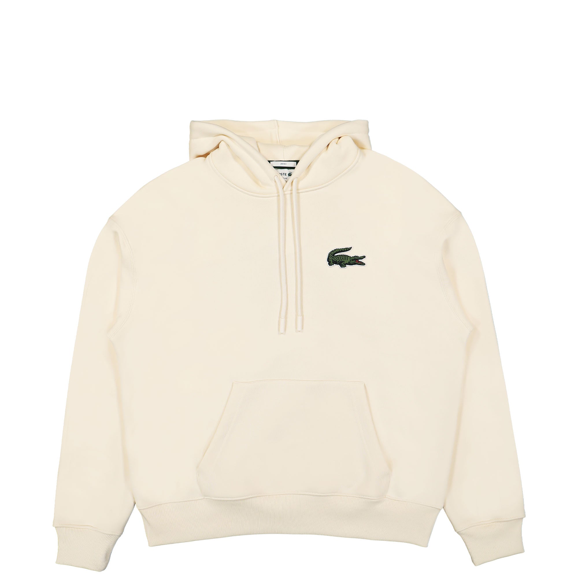 Lacoste Organic Cotton Hoodie White Hoodies SH6404-00 XFJ | Overkill