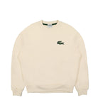 Lacoste Organic Cotton Sweathsirt White Sweatshirts SH6405-00 XFJ | Overkill