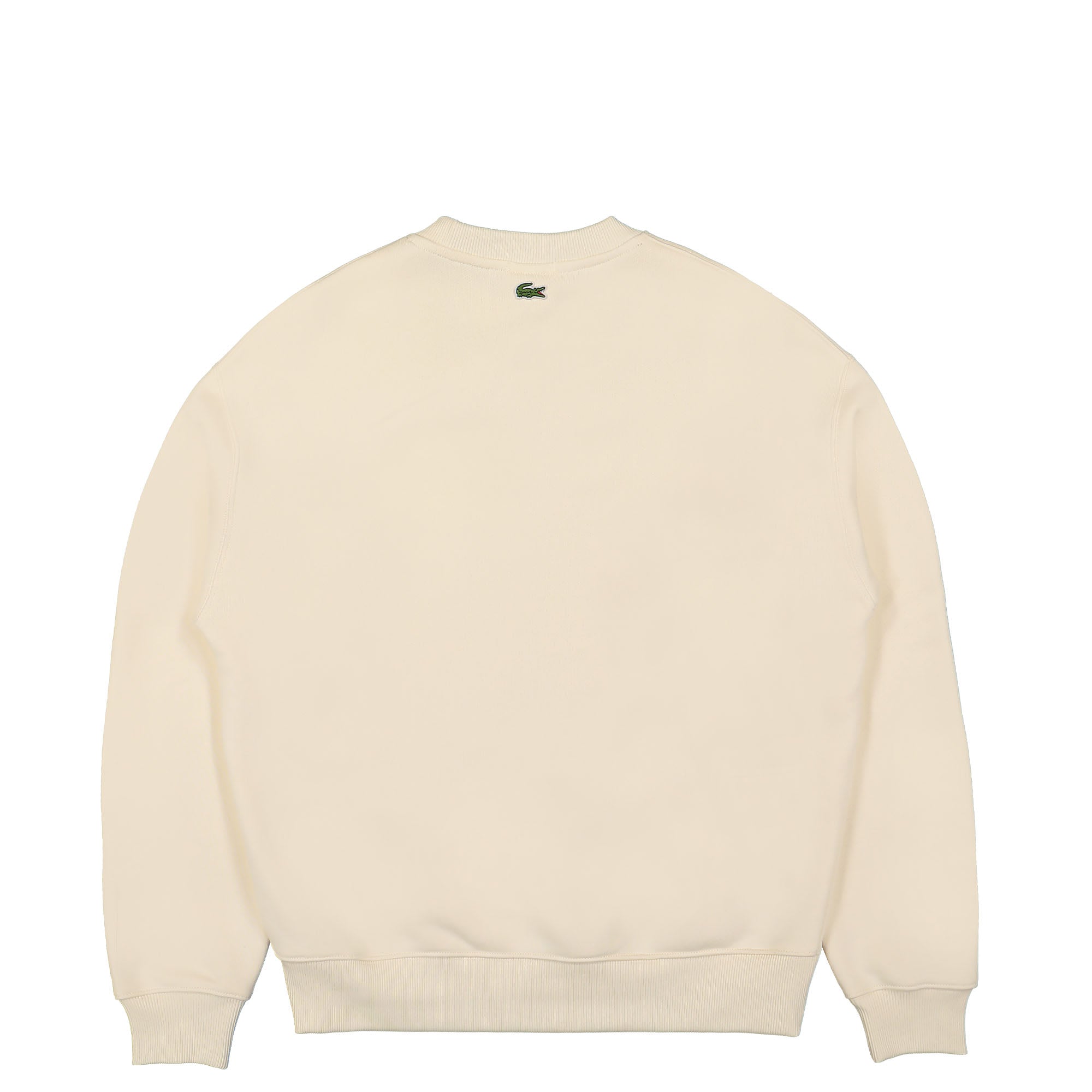 Lacoste Organic Cotton Sweathsirt White Sweatshirts Material | Overkill
