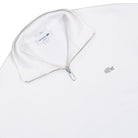 Lacoste Zip-Up Fleece Sweatshirt White Sweatshirts SH7759-00 70V Detailfoto | Overkill