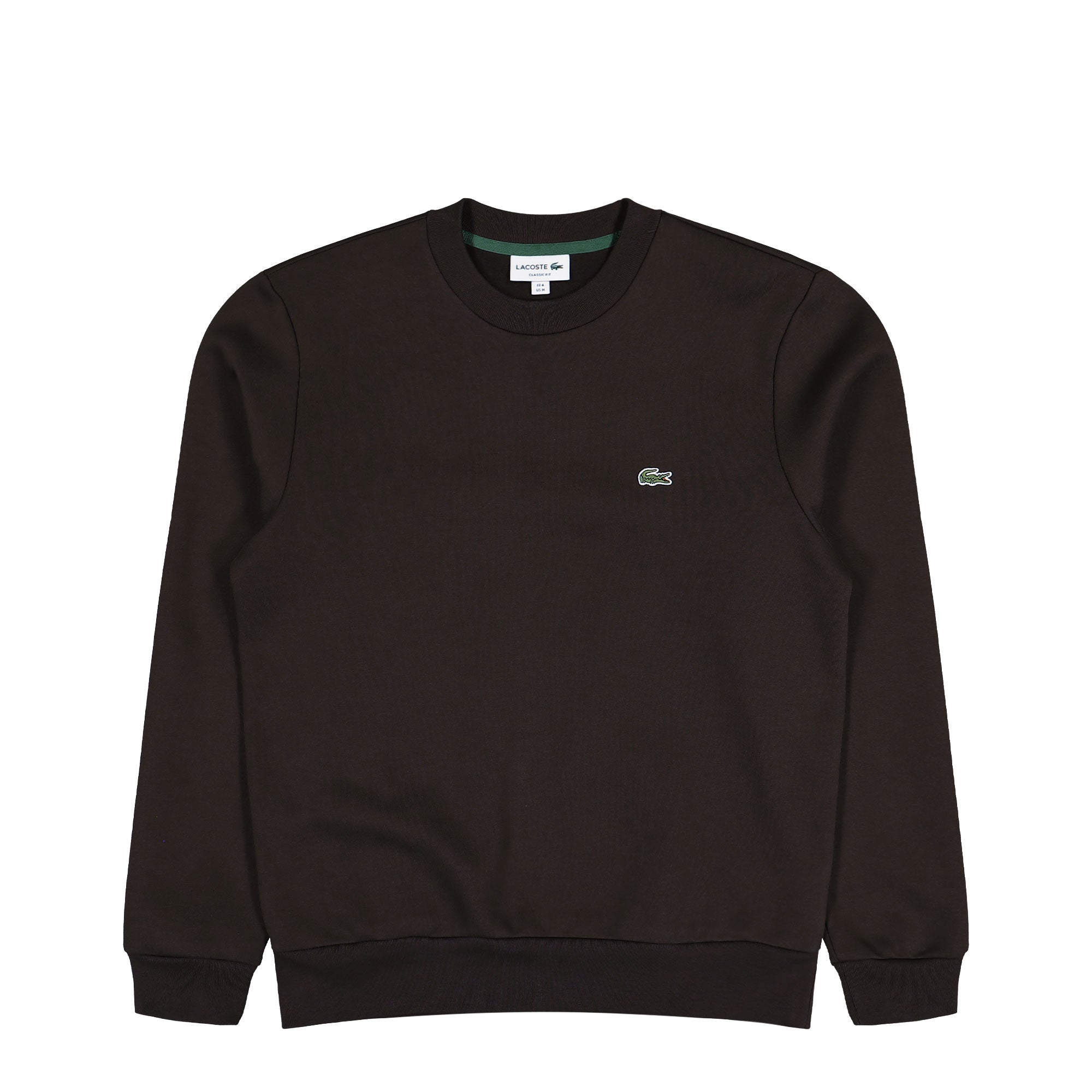 Lacoste Fleece Crew Neck Sweatshirt SH9608-00 SKB | OVERKILL