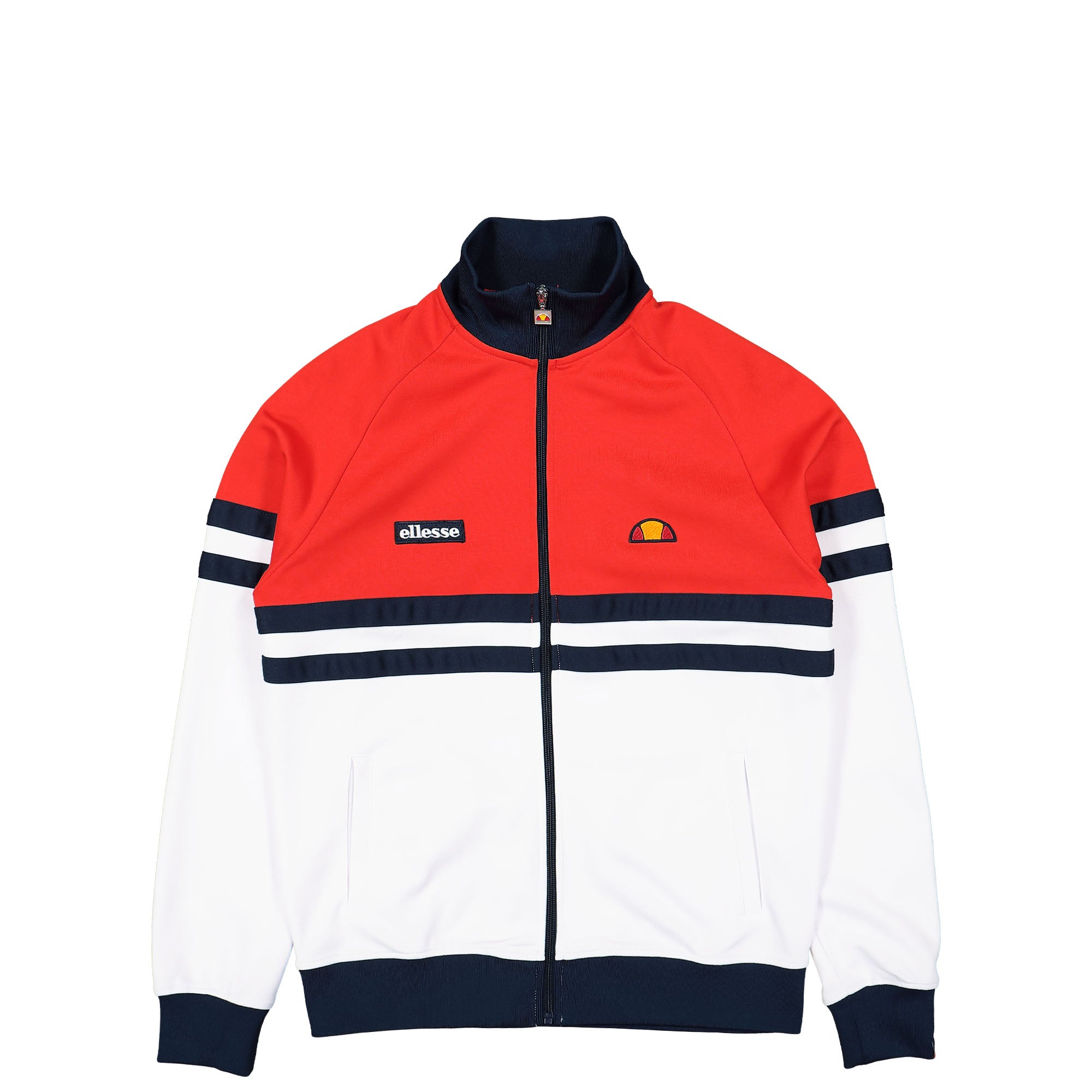 Ellesse Rimini Track Top Red / White / Navy Track Jackets SHR00892 829 | Overkill