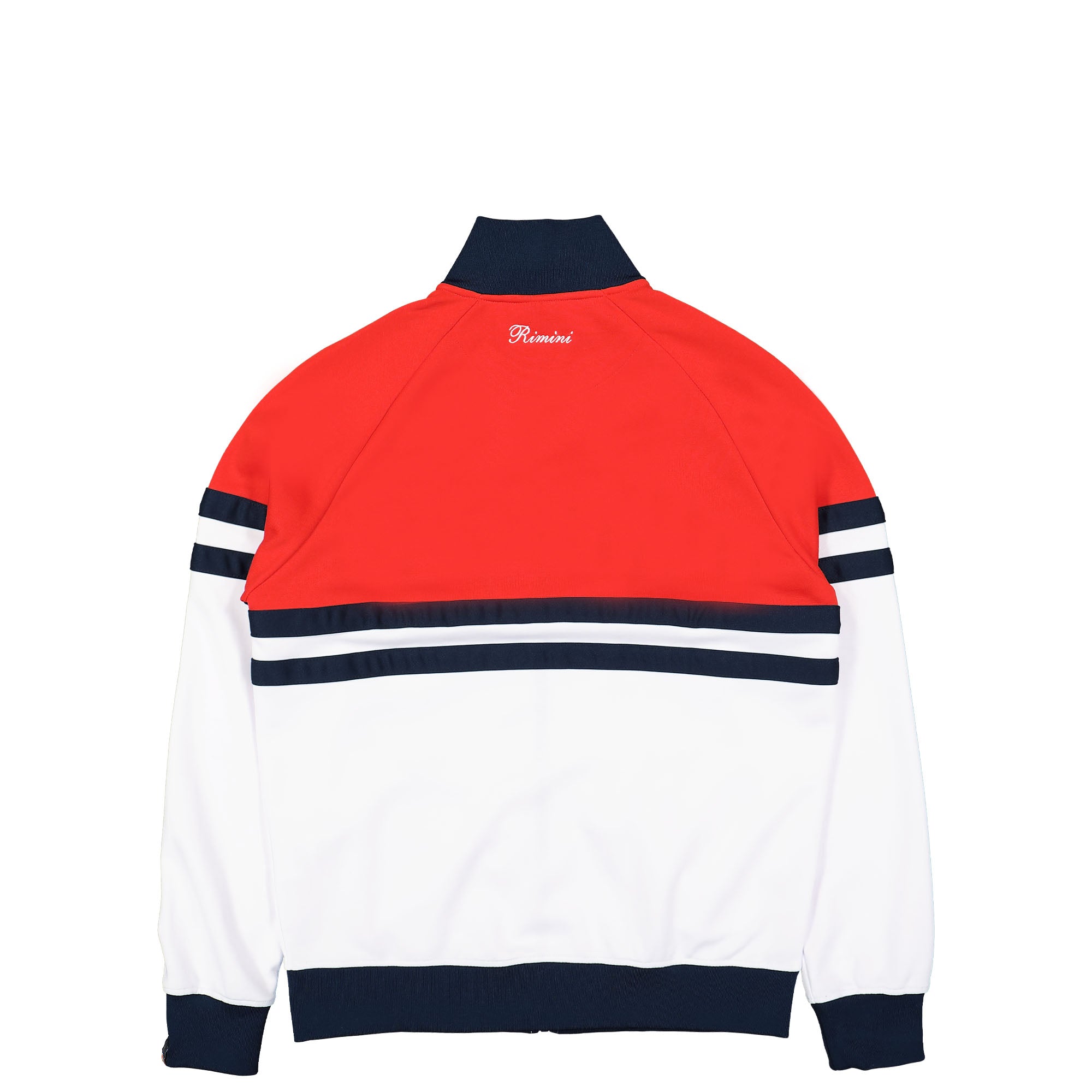 Ellesse Rimini Track Top Red / White / Navy Track Jackets Material | Overkill