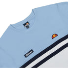 Ellesse Venire Tee Light Blue / Whhite / Navy T-Shirts Close-up | Overkill