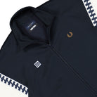 Meyba x Fred Perry Meyba Cut And Sew Track Jacket Navy Track Jackets SJ2165-608 Detailfoto | Overkill
