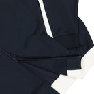 Meyba x Fred Perry Meyba Cut And Sew Track Jacket Navy Track Jackets SJ2165-608 Detail View 1 | Overkill
