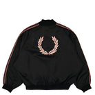 Fred Perry Amy Winehouse Foundation x Fred Perry Printed Lining Bomber Jacket Black Bomber & Varsity Jackets Close-up | Overkill