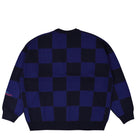Fred Perry Raf Simons X Fred Perry Checkerboard Cardigan Navy Cardigans Material | Overkill
