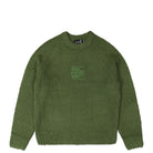 Fred Perry Raf Simons X Fred Perry Fluffy Knit Jumper Chive Sweatshirts SK6518-M26 | Overkill