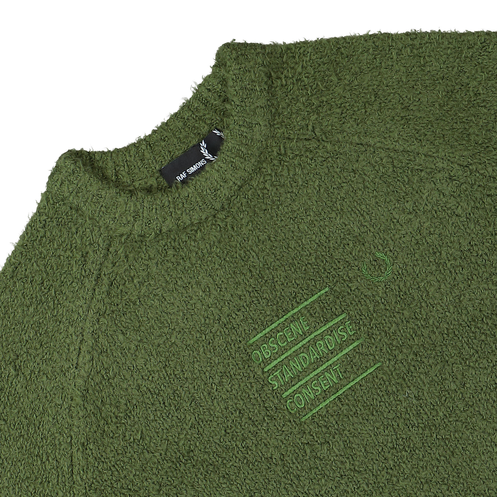 Fred Perry Raf Simons X Fred Perry Fluffy Knit Jumper SK6518-M26