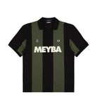 Meyba x Fred Perry Meyba Cut And Sew Polo Shirt Black Polo Shirts SM2160-102 | Overkill
