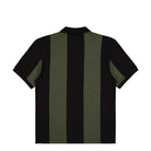 Meyba x Fred Perry Meyba Cut And Sew Polo Shirt Black Polo Shirts SM2160-102 Close-up | Overkill
