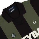 Meyba x Fred Perry Meyba Cut And Sew Polo Shirt Black Polo Shirts SM2160-102 Detailfoto | Overkill
