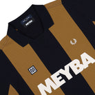 Meyba x Fred Perry Meyba Cut And Sew Polo Shirt Navy Polo Shirts SM2160-608 Material | Overkill
