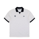 Meyba x Fred Perry Meyba Printed Polo Shirt Ecru Polo Shirts SM2161-560 | Overkill
