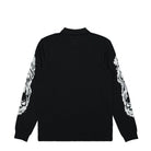Fred Perry Noongoons X Fred Perry LS Printed Polo Shirt Black Longsleeves Material | Overkill