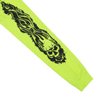 Fred Perry Noongoons X Fred Perry LS Printed Polo Shirt Lime Green Longsleeves Detailfoto | Overkill