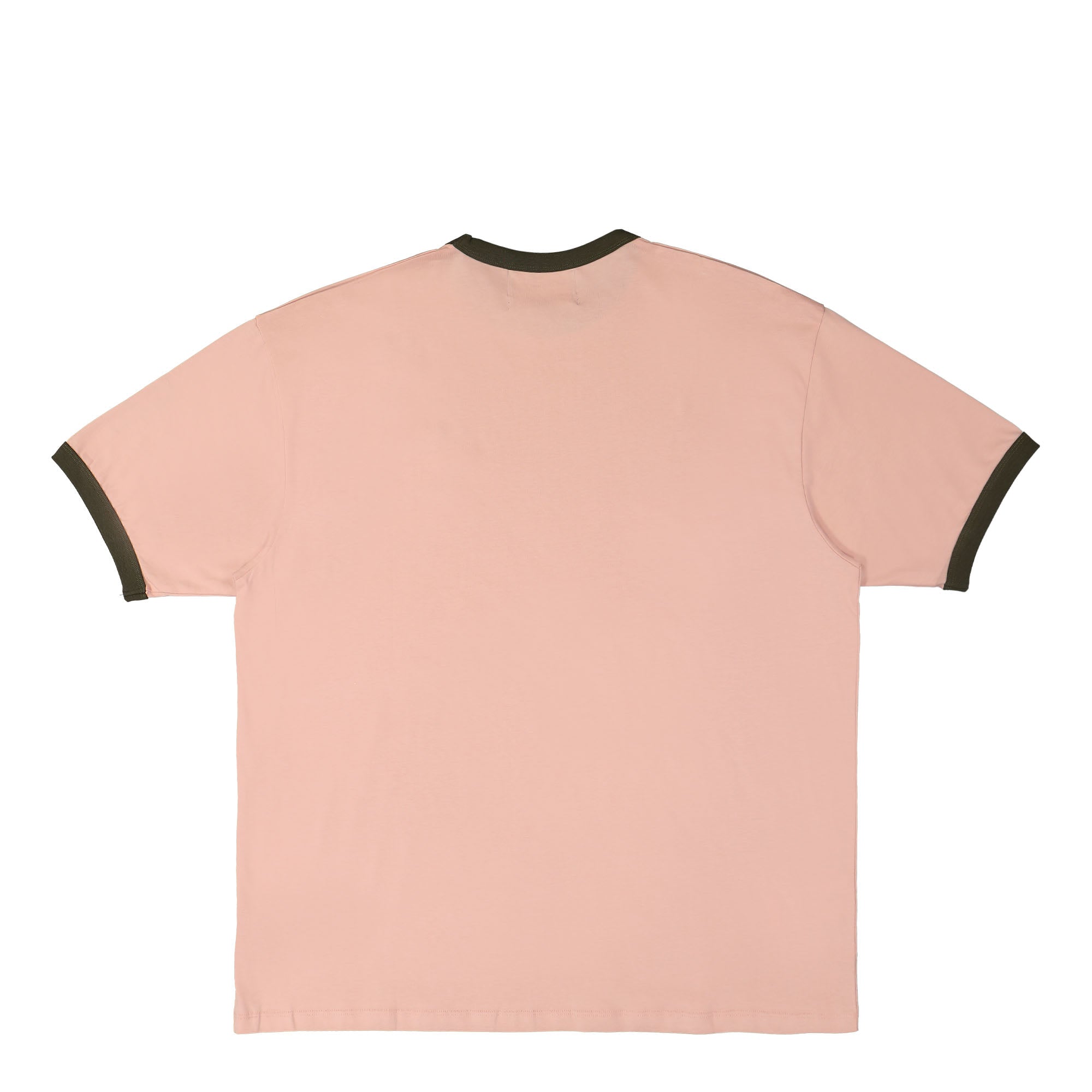 Fred Perry Raf Simons X Fred Perry Contrast Trim Relaxed Tee Light Misty Rose T-Shirts Material | Overkill