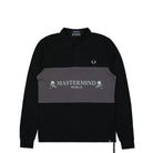 Fred Perry Cut And Sew Polo Shirt Black Polo Shirts SM8175-102 | Overkill
