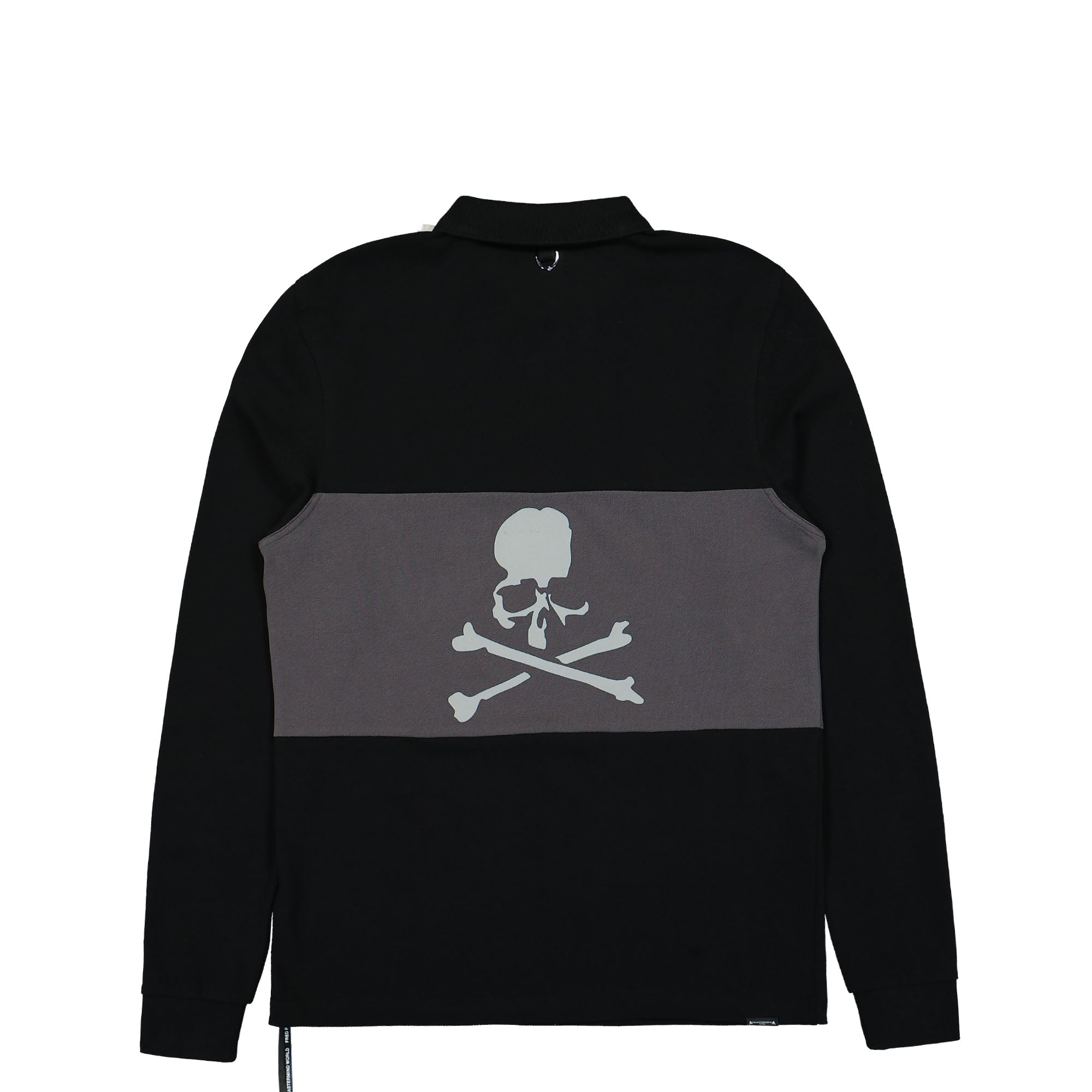 Fred Perry Cut And Sew Polo Shirt Black Polo Shirts Material | Overkill