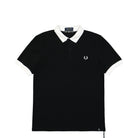Fred Perry Plain Polo Shirt Black Polo Shirts SM8177-102 | Overkill